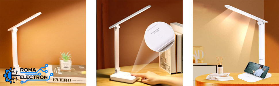 چراغ مطالعه شارژی رومیزی ویداسی WEIDASI مدل WD-6082Q