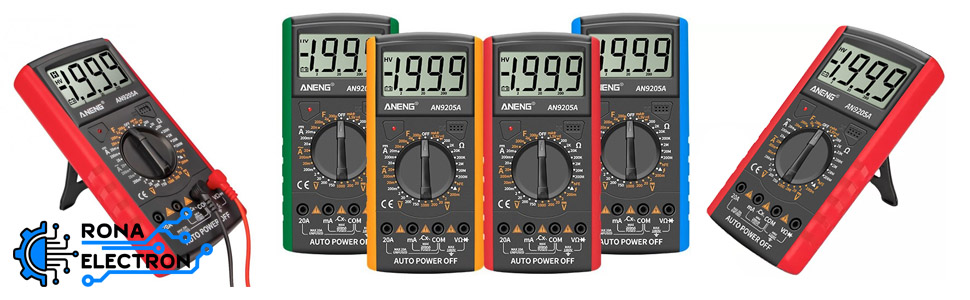 مولتی متر دیجیتالی ANENG AN9205A
