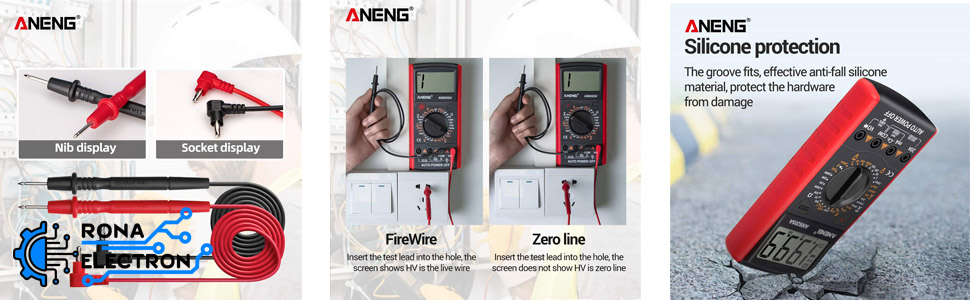 مولتی متر دیجیتالی ANENG AN9205A
