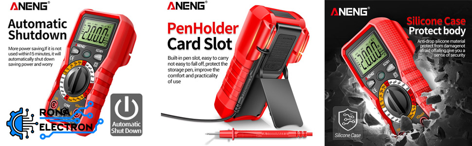 مولتی متر دیجیتالی ANENG SZ301