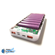 کیس پاوربانک 12000mAh فست شارژ دارای نمایشگر دیجیتال مدل X8