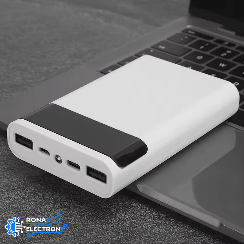 کیس پاوربانک 15000mAh فست شارژ دارای نمایشگر دیجیتال مدل KA4