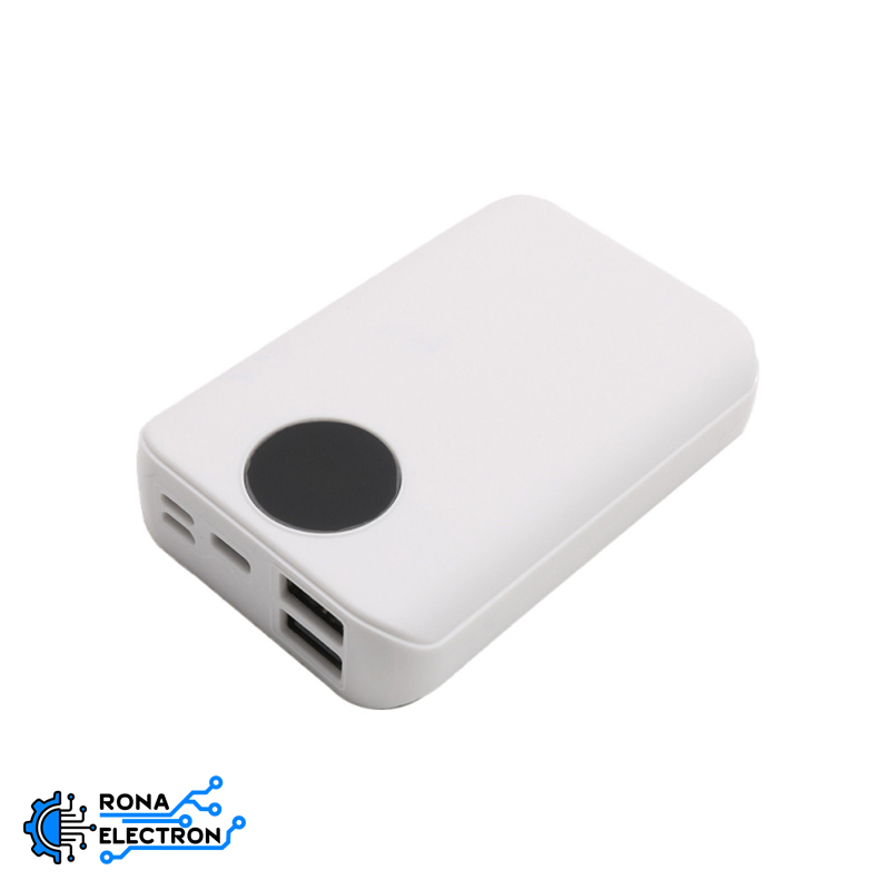 کیس پاوربانک 6000mAh دو خروجی USB دارای نمایشگر دیجیتال مدل X3