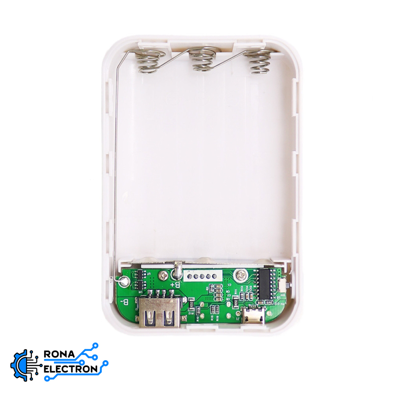 کیس پاوربانک 6000mAh دو خروجی USB دارای نمایشگر دیجیتال مدل X3